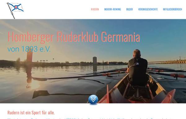 Vorschau von www.homberger.ruderklub.de, Homberger Ruderklub 