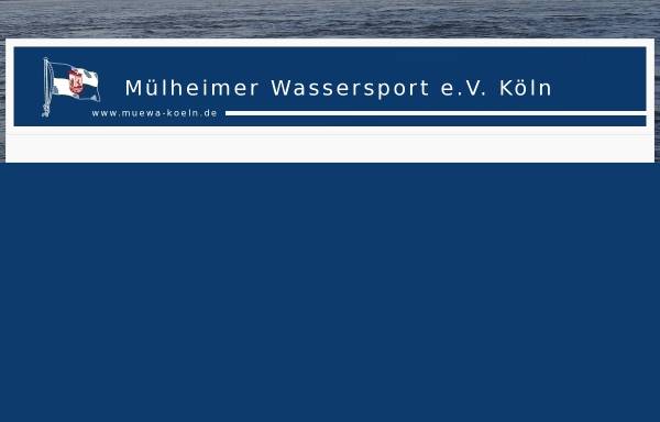 Vorschau von www.muelheimer-wassersport-ev.de, Mülheimer Wassersport e.V. - Köln