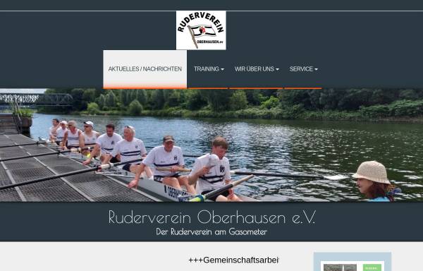Vorschau von www.ruderverein-oberhausen.de, Ruderverein Oberhausen e.V.