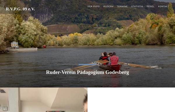 Vorschau von www.rvpg.de, Ruderverein Pädagogium Godesberg 09 e.V.