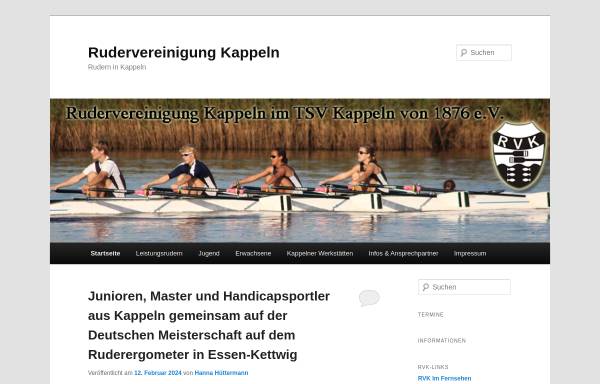 Vorschau von www.rudervereinigung-kappeln.de, Rudervereinigung Kappeln