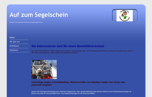 Vorschau von www.navigator-troll.de, Navigator - Troll, Segelschule Hannemann