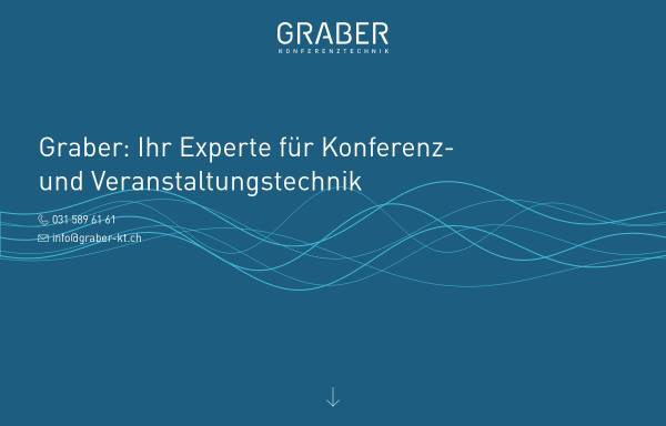 Vorschau von www.graber-konferenztechnik.ch, Graber Konferenztechnik