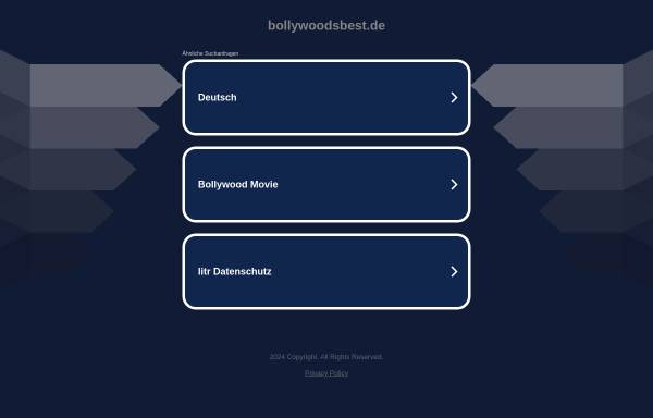 Vorschau von www.bollywoodsbest.de, BollywoodsBest.de