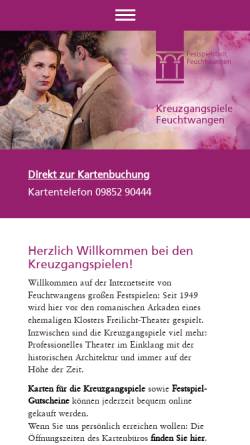 Kreuzgangspiele Feuchtwangen