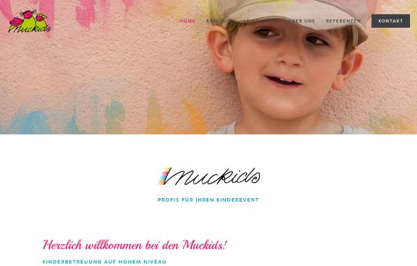 Vorschau von www.muckids.de, Muckids - Service für Münchner Kinder