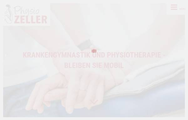 Vorschau von www.physio-zeller.de, Praxis für Physiotherapie und Massage Hans-Peter Zeller