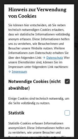 Vorschau der mobilen Webseite www.bmbf.de, Bundesministerium für Bildung und Forschung (bmb+f)