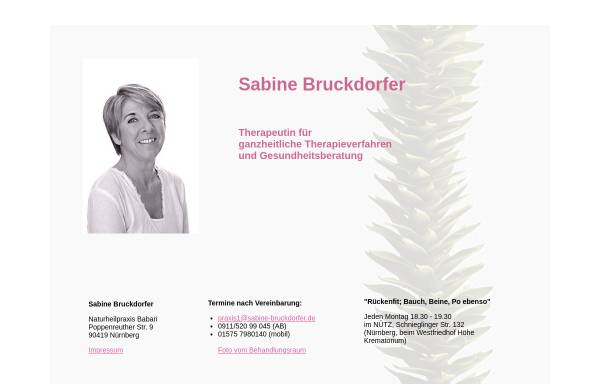 Praxis Sabine Bruckdorfer