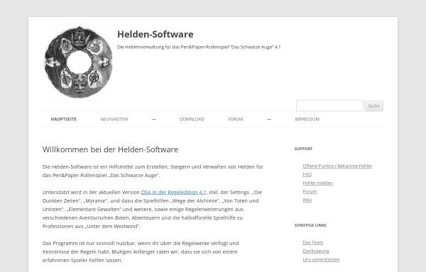 Vorschau von www.helden-software.de, Helden Software - Andreas Schönknecht