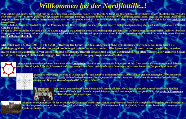 Vorschau von www.nordflottille.de, Die Nordflottille