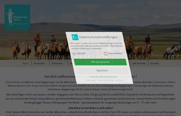 Vorschau von www.begegnungs-reisen.de, Begegnungs-Reisen