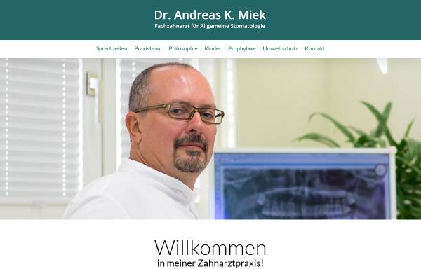 Vorschau von www.zahnarzt-jena.de, Zahnarztpraxis Lenk-Mimietz, Katrin, Dr., und Miek, Andreas, Dr.