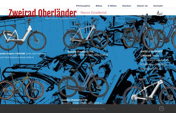Vorschau von www.zweirad-oberlaender.de, Zweirad-Oberländer