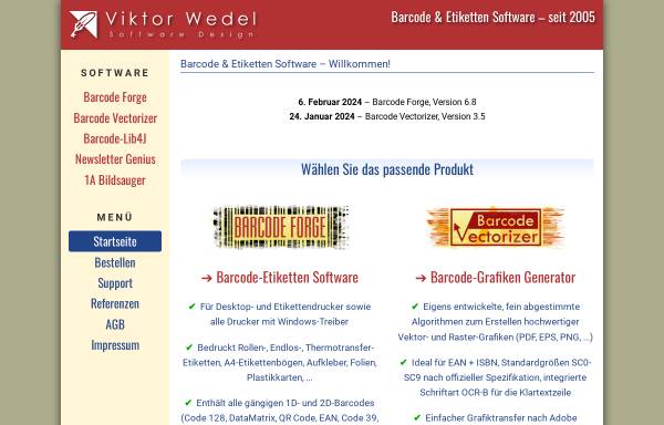 Vorschau von vwsoft.de, Viktor Wedel Software Design