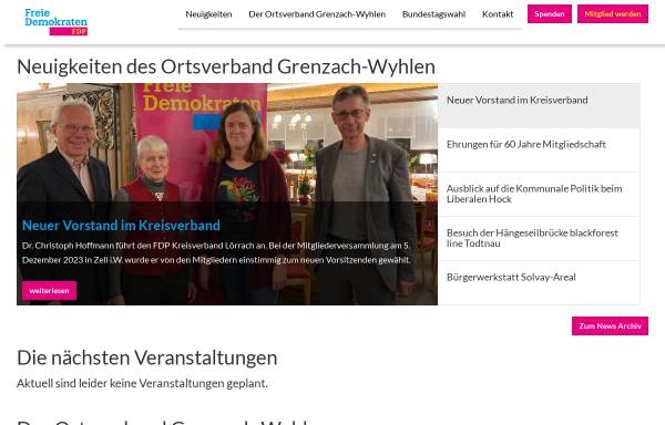 Vorschau von www.fdp-grenzach-wyhlen.de, FDP Grenzach-Wyhlen