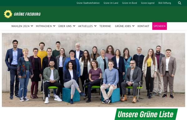 Bündnis 90/Die Grünen in Freiburg