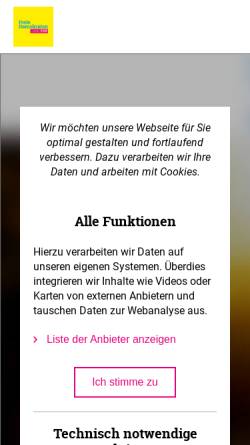 Vorschau der mobilen Webseite www.fdp-waiblingen.de, FDP Waiblingen