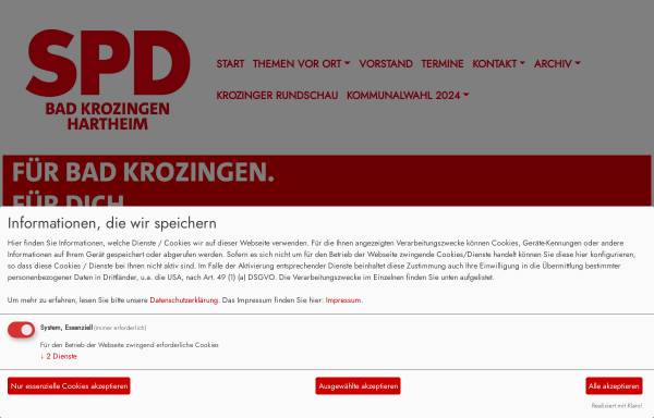 Vorschau von www.spd-bad-krozingen.de, SPD Ortsverein Bad Krozingen- Hartheim