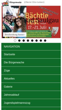 Bürgerwache Saulgau 1239 e. V.