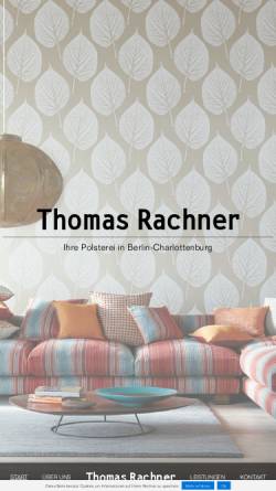 Vorschau der mobilen Webseite www.thomas-rachner.de, Thomas Rachner