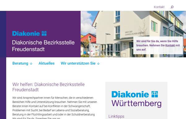 Vorschau von www.diakonie-fds.de, Diakonisches Werk Freudenstadt