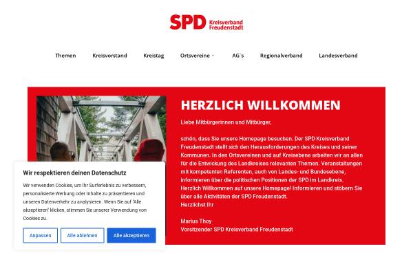 Vorschau von www.spd-kreis-freudenstadt.de, SPD Freudenstadt
