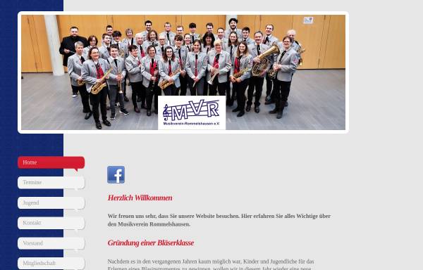Vorschau von www.musikverein-rommelshausen.de, Musikverein Rommelshausen
