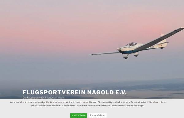 Vorschau von fsv-nagold.de, Flugsportverein Nagold e.V.
