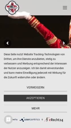 Vorschau der mobilen Webseite www.narrenbund-neuhausen.de, Narrenbund Neuhausen e.V.
