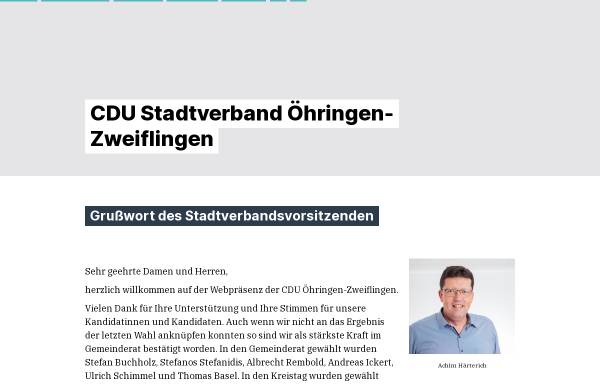 Vorschau von cdu-oehringen.de, CDU-Stadtverband Öhringen/Zweiflingen