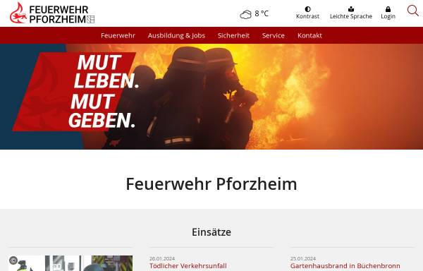 Feuerwehr Pforzheim