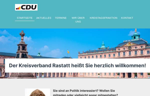 Vorschau von www.cdu-rastatt.de, CDU Kreisverband Rastatt