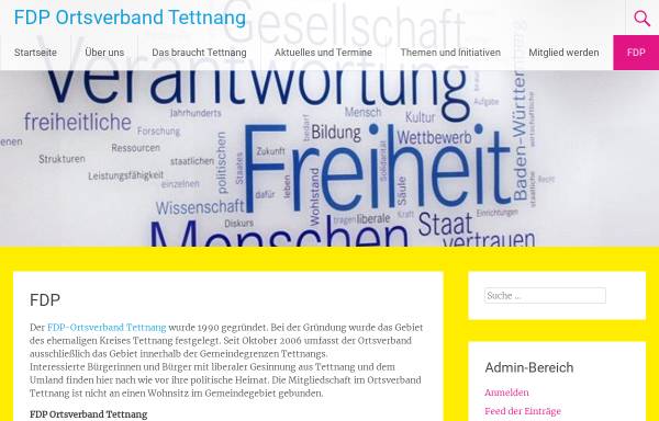 Vorschau von fdp-tettnang.de, FDP-Ortsverband Tettnang