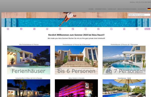 Vorschau von www.ibiza-haus-vermietung.de, Ibiza-Haus