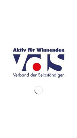 Vorschau der mobilen Webseite vds-winnenden.de, Verband der Selbständigen Winnenden e.V.