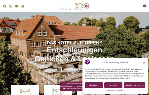 Vorschau von www.hotel-zur-treene.de, Hotel 
