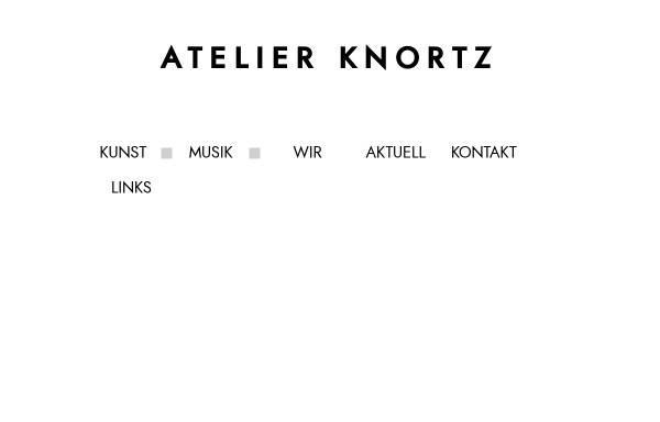 Vorschau von www.atelier-knortz.de, Atelier Knortz