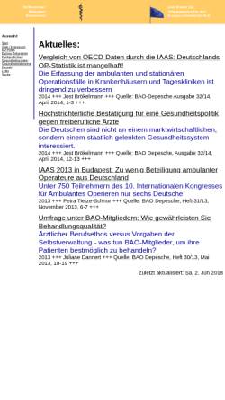 Vorschau der mobilen Webseite www.arzt-in-europa.de, Arzt in Europa - Ideen für ein modernes Gesundheitssystem in Deutschland