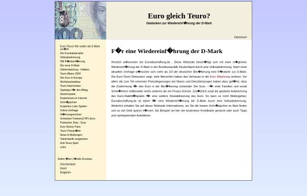 Euroabschaffung.de