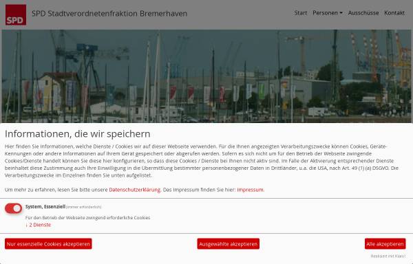 Vorschau von spd-fraktion-brhv.de, SPD Bremerhaven