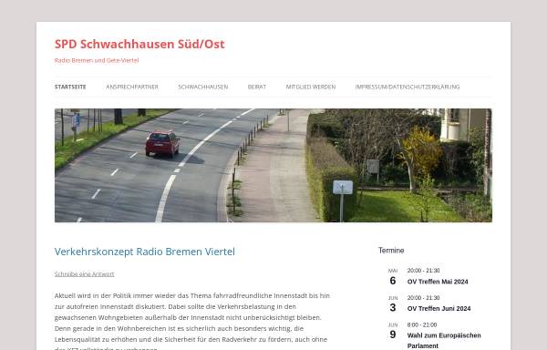 Vorschau von www.spd-schwachhausen.de, SPD-Ortsverein Schwachhausen Süd-Ost