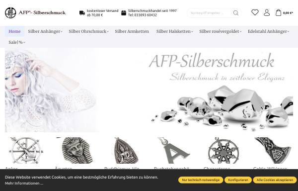 Vorschau von www.afp-silberschmuck.de, AFP-Silberschmuck