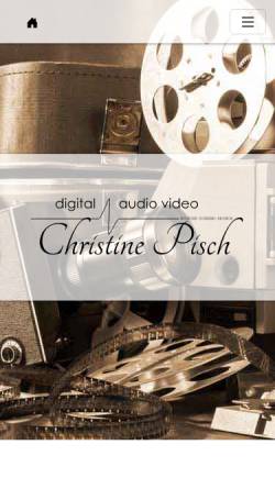 Vorschau der mobilen Webseite www.digital-audio-video.de, Digital-Audio-Video, Christine Pisch