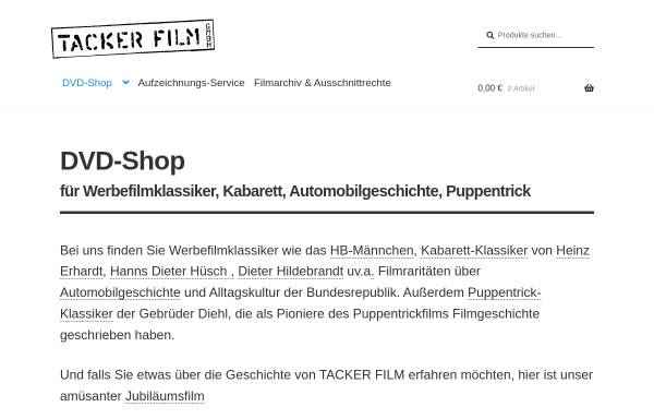 Vorschau von www.tackerfilm.de, Tacker Film GmbH