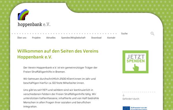 Vorschau von www.hoppenbank.info, Hoppenbank e.V.