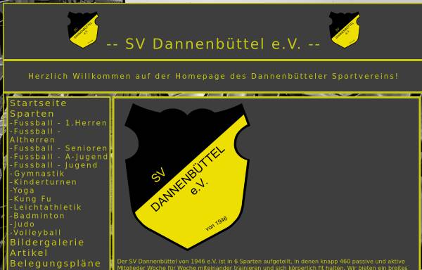 Vorschau von www.sv-dannenbuettel.de, SV Dannenbüttel von 1946 e.V.