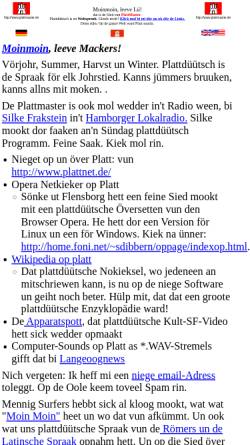 Vorschau der mobilen Webseite www.plattmaster.de, Plattdeutsch satt