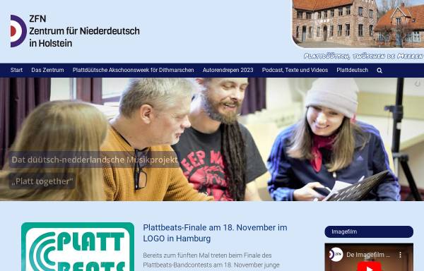 Vorschau von www.zfn-ratzeburg.de, Zentrum für Niederdeutsch Ratzeburg