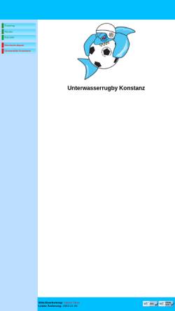 Vorschau der mobilen Webseite www.uwr-kn.de, Uni Konstanz